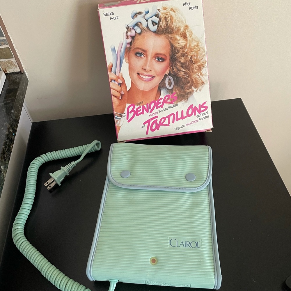 Vintage Clairol Benders Heated Flexible Shapers